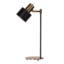 Cosenza Black Metal Desk Lamp